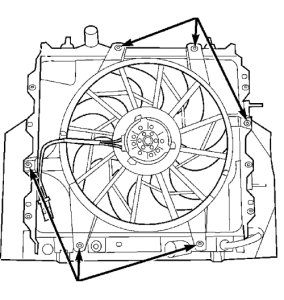 Remplacer le ventilateur du radiateur d'un Chrysler PT Cruiser 2.4L de 2005