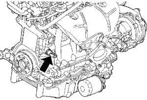 Position du capteur de pression d'huile sur un PT Cruiser 2.4L essence